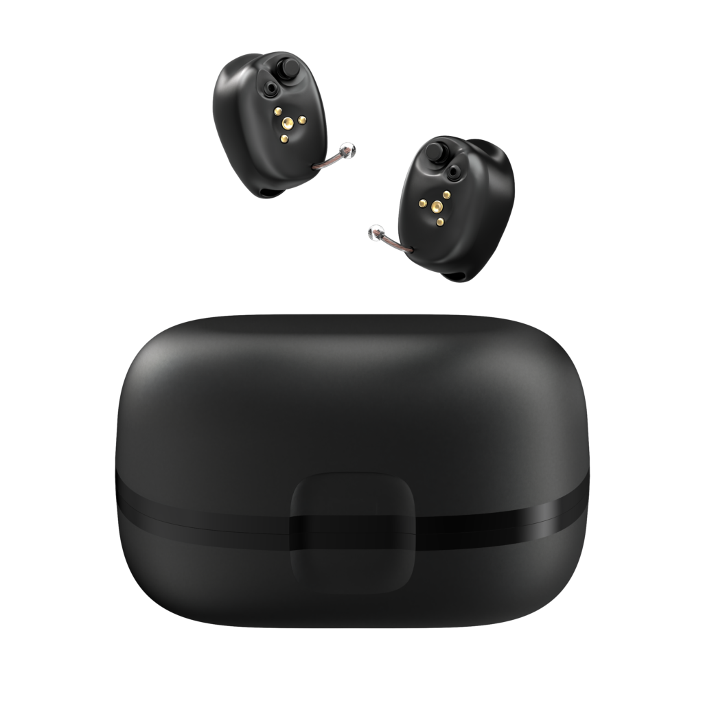 CIC R NW_SL23_P006047_Black_Black_Genesis_Macro Hero_Push Button_StarLink Charger Closed_Floating Pair_Lrg
